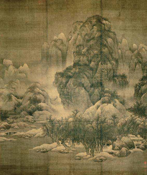 198 DAOISM AND CONFUCIANISM Chinese artists captured the flows of qi through mountains, water, and trees in their paintings.