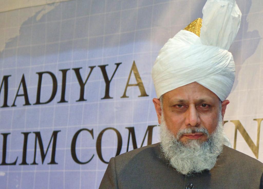 Hadhrat Mirza Masroor Ahmad ar, the Head of the international Ahmadiyya Muslim Community for choosing the name of the community was clearly stated by its founder: There was a prophecy that the name