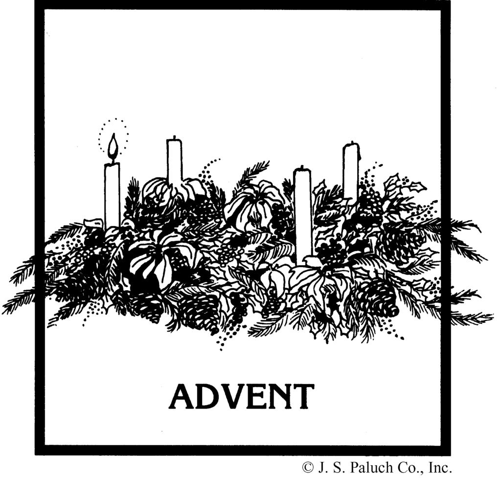 Advent and a New Liturgical Year With the beginning of Advent next week, you will note some changes in the Church environment and in our liturgical celebrations: purple is used for vestments;