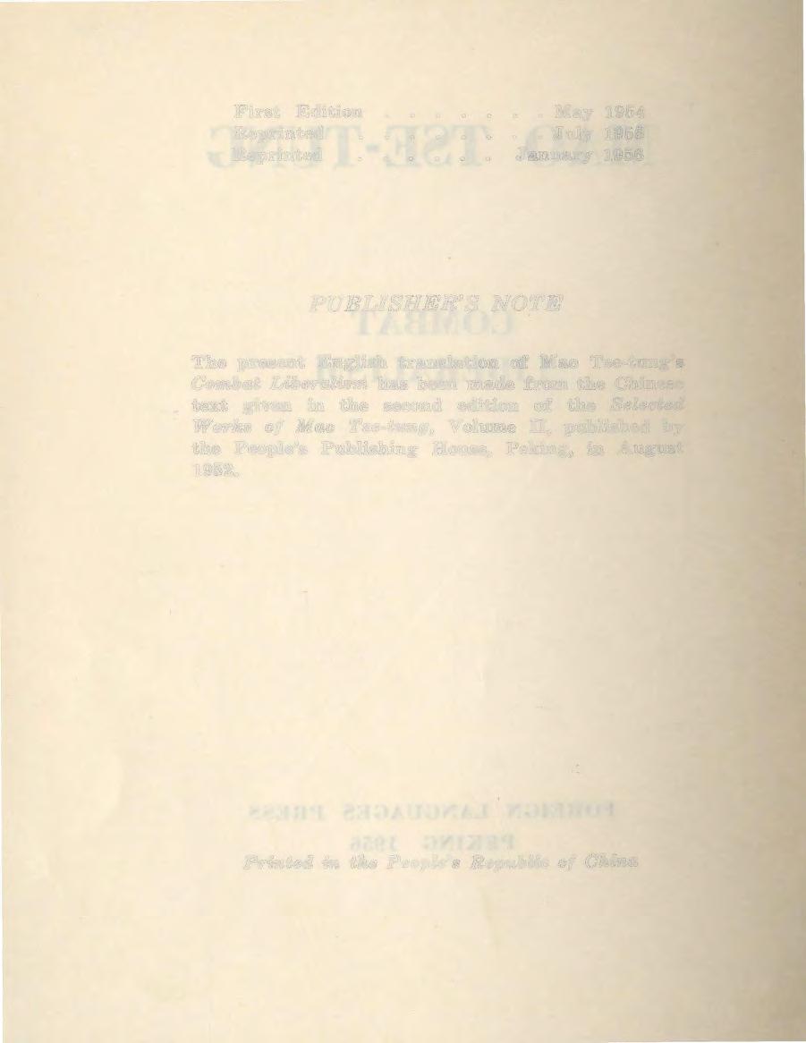 First Edition Reprinted Reprinted. May 1954.
