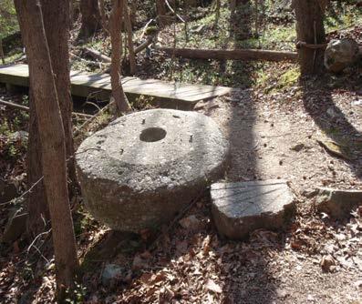Old Mill Stones at Eno River State Park Andrea Reed is a lower-elementary teacher at Greenville Montessori School.