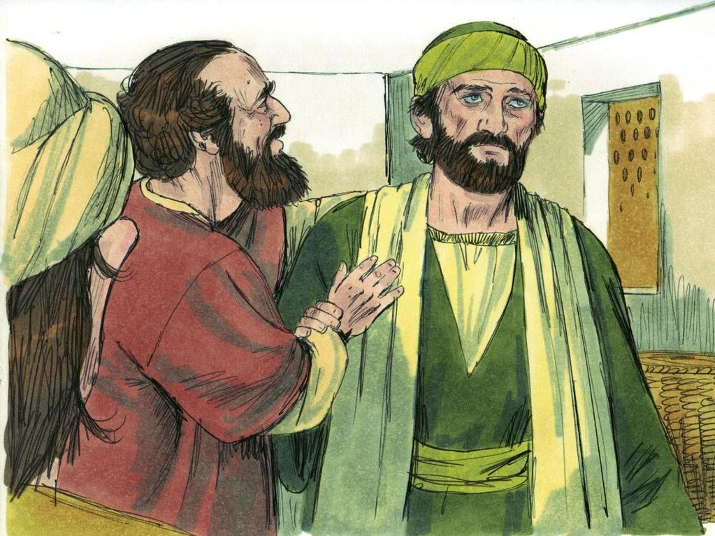 12 So Ananias went to Straight Street and found Saul.