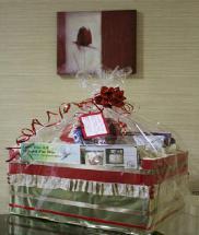 Along with these items, Jama at books, leaflets and contact details were also included into the hampers.