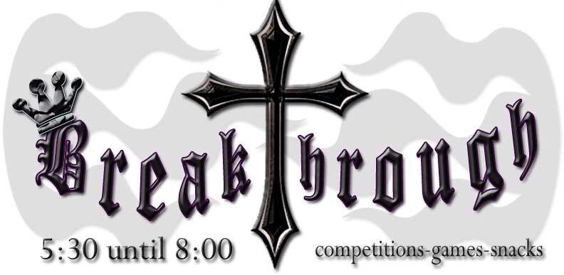 Breakthrough Gathering for Students in Grades 4 through 8 May 1