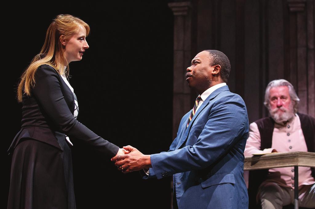 ENGAGEMENT TOUCHING LIVES, STIRRING IMAGINATIONS FPA Makes Connections in NYC and London With a New Work and an Old Favorite T he Screwtape Letters Fellowship for Performing Arts international hit