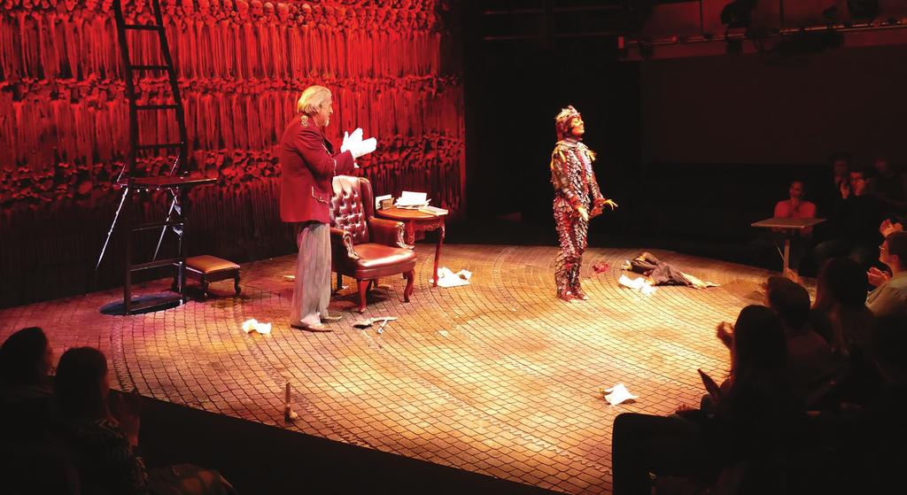 INTERNATIONAL SPIRITUAL HUNGER IN LONDON The Screwtape Letters Sells Out Its Run As Fellowship for Performing Arts prepared its first international production The Screwtape Letters in London