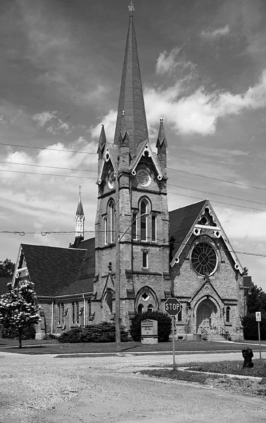 The Architecture Trinity Anglican Church in 1877 Lloyd s design for Trinity Church in 1877 reflects his ability to create a worship space that caters to the needs of a Low Church congregation.