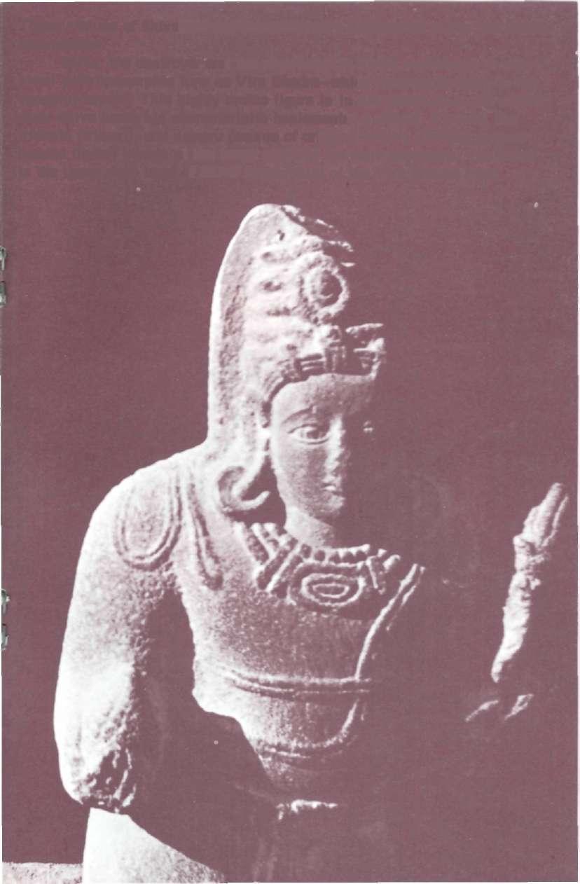 These statues of Shiva and his attendant were discovered at the fort temple excavations.