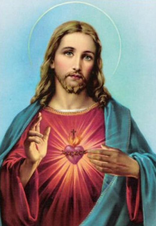 Sacred Heart of Jesus The Sacred Heart is a symbol of the love of Jesus for all of humanity It is shown as pierced with a cross and