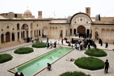 DAY 10 TUE APR 17: Kashan Qom Imam Khomeini Airport Visit Hammam-e Sultan Mir Ahmad, a 500 year old bathhouse with stunning interior and