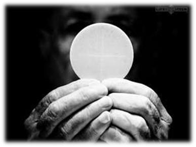 Praying Before the Blessed Sacrament From the First Holy Thursday, the Most Holy Eucharist has been fundamental and central to the life of Catholics.