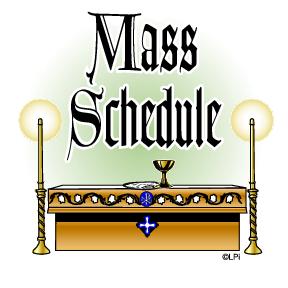 Mary - 9:00 AM Library AA 2:00 PM - Cafe Confessions 4:00 PM Church Sunday, September 3 rd Al-Anon 7:30 PM - Gathering Space AA 7:30 PM - Cafeteria SPECIAL MESSAGE FROM PRIESTS TO PARISH VOLUNTEERS