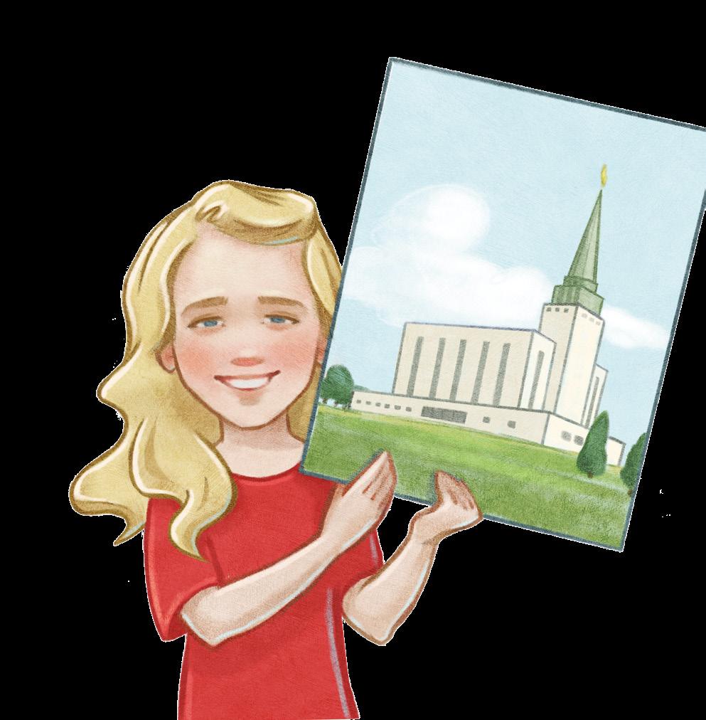 I m Going There A TRUE STORY W RITTEN BY YOU! Someday ILLUSTRATION BY JENNIFER TOLMAN By Mary N., age 12, Maryland, USA When I was almost 12, I was so excited to go to the temple.