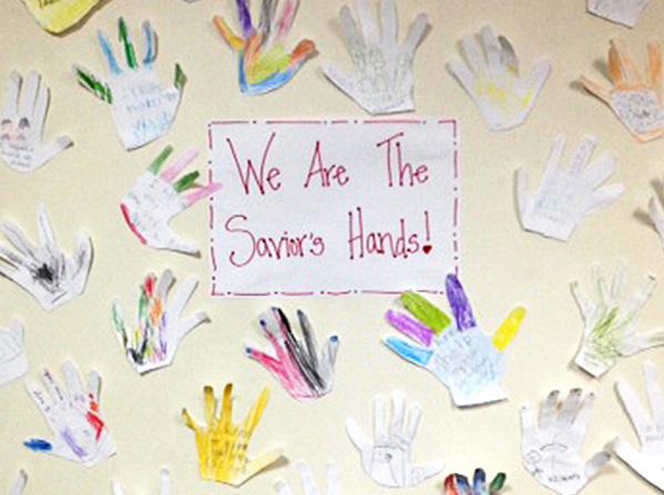 Ward Primary in Thailand sent us a picture of their hands!