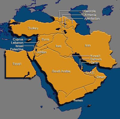 Middle East Definition Based on the World Atlas, The Middle Eastsits where Africa, Asia and Europe meet.
