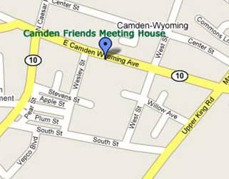 Along with Little Creek Meeting in far eastern Kent County, Camden shared designation as the regional monthly meeting from 1830.