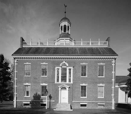 Name: Delaware State House Segment: 1 Site Type: Underground Railroad; Commemorative/Interpretive In the antebellum period the Delaware State House had to deal with the legal ramifications of