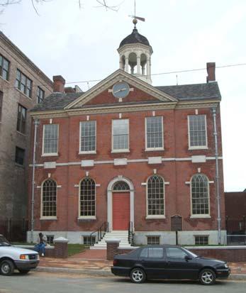 Name: Wilmington Old Town Hall S egment: 4 Site Type: Underground Railroad; Commemorative/Interpretive Built in 1798, Old Town Hall served as the town s municipal building until 1916, when it became
