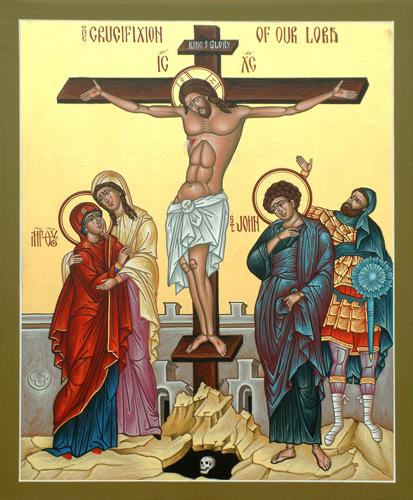 The Celebration of Passion of Lord He was pierced by sharp point of lance, From stain of sin to wash us, shed water blood.