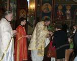 As the Liturgy progressed, they continued to show their gratitude to God by continuing to stand.