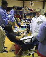 NOVEMBER 2014 NEWS Humanitarian Club Sponsors Blood Drive Mitzvah, a new humanitarian club at Blue Mountain Academy (BMA), recently organized a blood drive on campus.