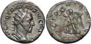 When a new dynasty came into power with Justin I (518-527 AD) the hand holding a wreath does not appear on their coins except in rare instances, but during the reign of Justinian II (685-695 and