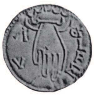 (Classical Numismatic Group) Figure 15 Gold hyperpyron of Alexius I (1081-1118 AD). Sear Byz. Coins 1912.