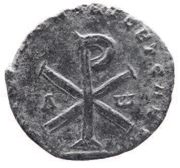 (Figure 18) In catalogues and books the hand of God on all these coins is often called manus Dei, which is simply hand of God in Latin.