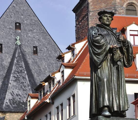 ON THE TRAIL OF MARTIN LUTHER 11 DAYS 14 MEALS FROM $ 1999 CULTURAL EXPERIENCES Tour the city of of Eisleben site of Luther s birth and death including a visit inside the home where he was born.