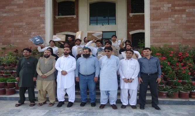 Azad Khan Khattak, Director Academics, graced the occasion. In addition, chairpersons, concerned faculty members & admin staff were among the guests.