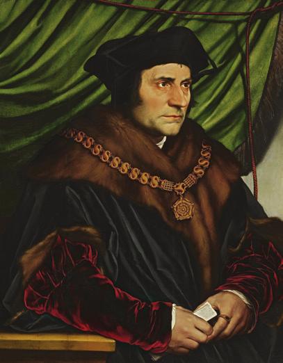 St. Thomas More Thomas More was born in London. He went to good schools, and impressed his teachers. One of his teachers said he spoke Latin as easily as he spoke English!