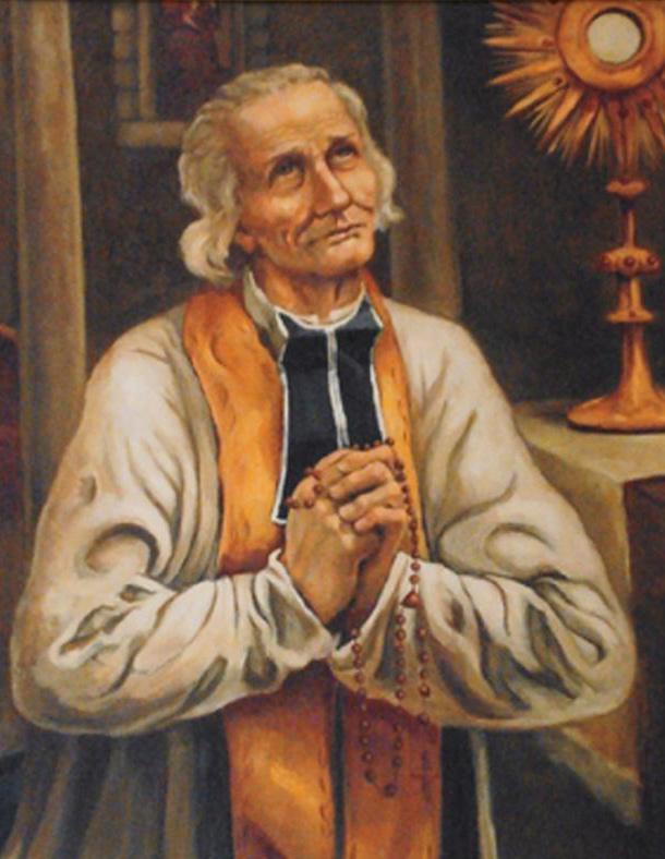 St. Jean-Marie Vianney Jean-Marie lived with his parents and five siblings in a French village. When Jean was very young, France was at war. The government outlawed Catholicism.