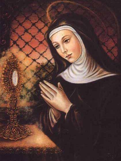 St. Clare of Assisi 1194-1253 August 11 Clare was the oldest daughter of a wealthy Italian nobleman. When she was 18, she heard St. Francis of Assisi preach.