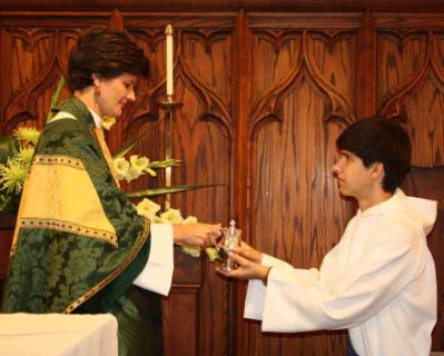 VI. Holy Eucharist in Mikell Chapel - 7:45am & 9:00am A. Before the Service Candles should be lit 15 minutes before the service.