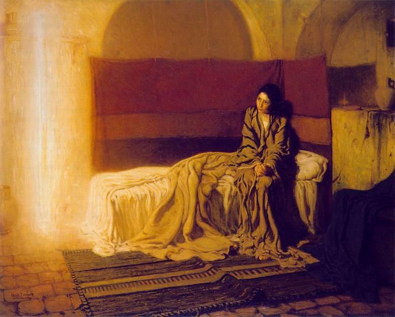Henry Ossawa Tanner, The Annunciation, 1898 (Philadelphia Museum of Art) ANNUNCIATION OF THE LORD March, 25th Lc 1:26-29 In the sixth month, the angel Gabriel was sent from God to a town of Galilee