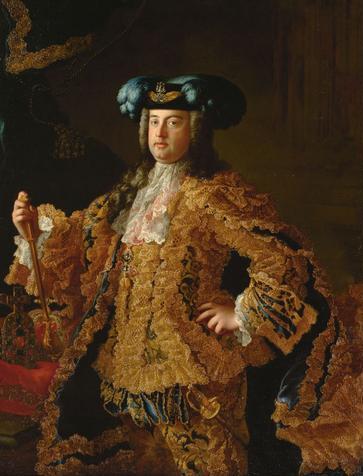 Grand Duke of Tuscany Francis of Hapsburg Lorraine at 37 years old, by artist Martin van Meytens.