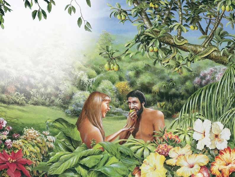 Adam and Eve began to think that being perfect people in God s perfect garden was not good enough. They wanted more. They wanted to be like Yahweh.