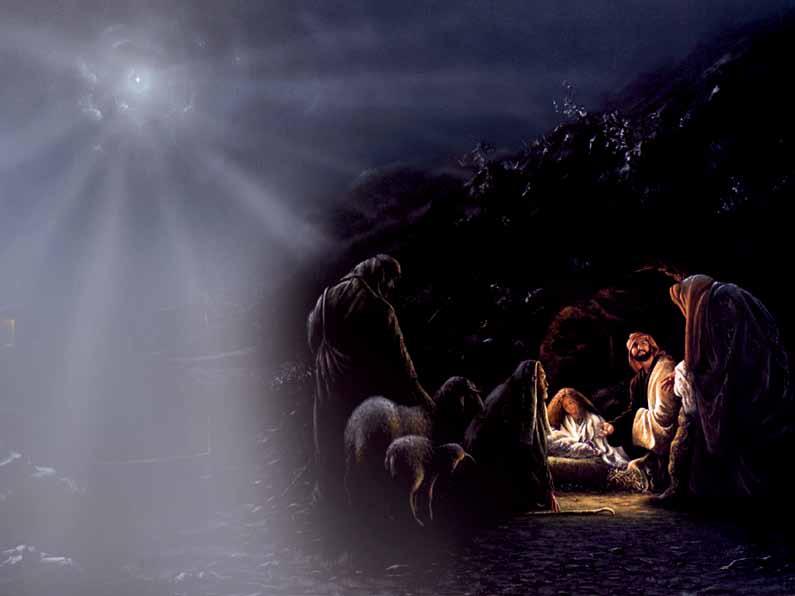 Yahweh was not born in a hospital. He was born in a stable a place where sheep and lambs are kept warm. His first visitors were shepherds men who take care of lambs and keep them safe.