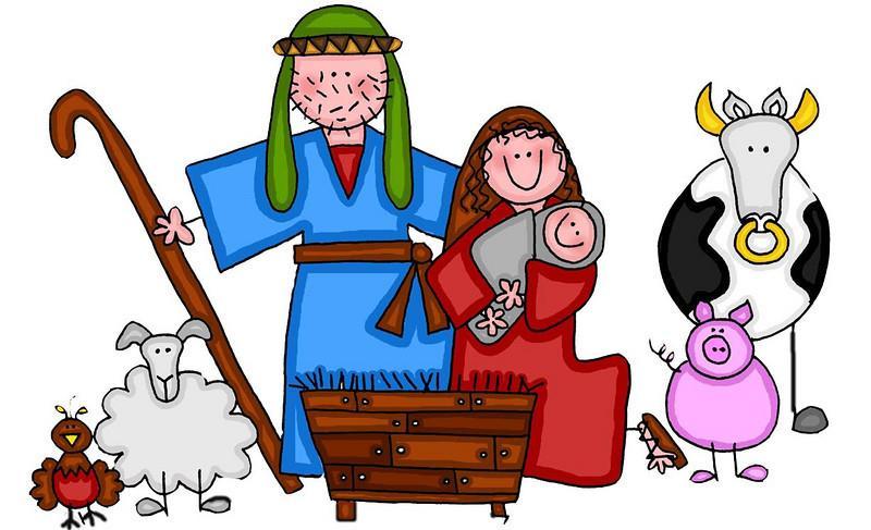 LIVE NATIVITY SCENE We will be on the front lawn of the church with our little crèche and baby Jesus (probably a doll). Costumes are available for anyone to wear.