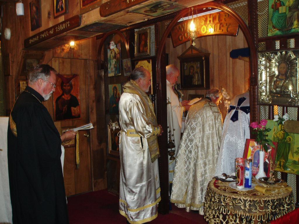 4. Metropolitan Archbishop + Haralambos participates in the Divine Liturgy at the Holy