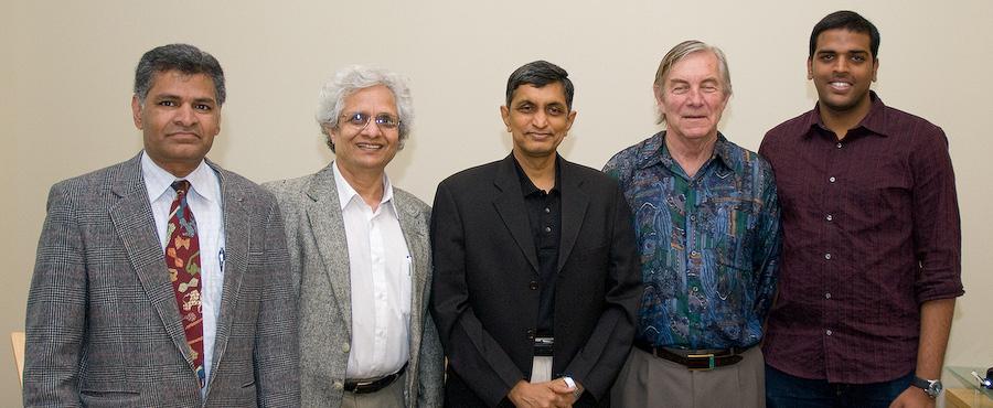 16 Dr. Jayaprakash Narayan with Dr. Bal Ram Singh and Dr. Sathyaparayitham on his right and Dr. Jerry Solvin and Mr.