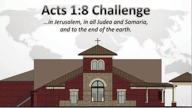 Jerusalem by funding the renovation of our primary worship center and the addition of a Welcome Center.