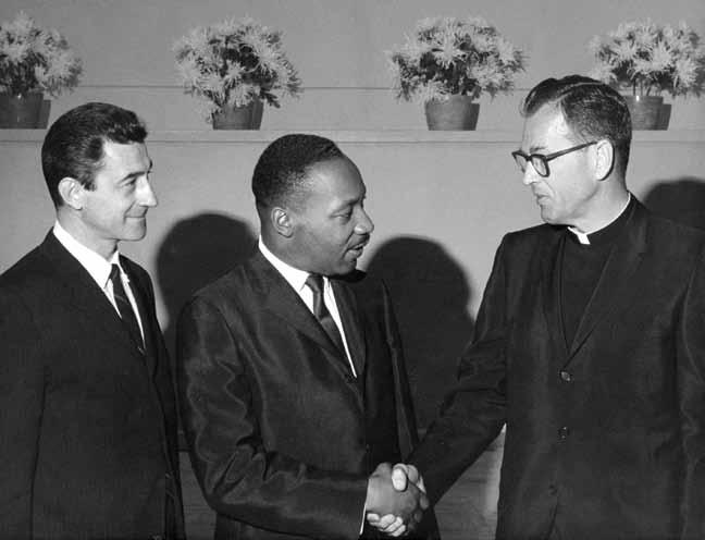 Dr. Martin Luther King, Jr. and Fr. George Kennard, S.J. On May 30, 1964, Dr. Martin Luther King, Jr., was in San Francisco to speak at a civil rights rally at the Cow Palace.