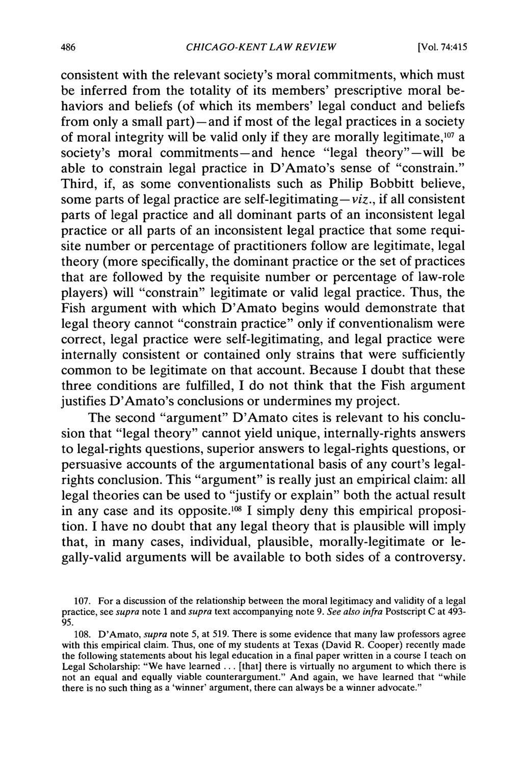 CHICAGO-KENT LAW REVIEW [Vol.