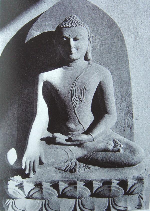 Buddha in bhumisparsamudra,