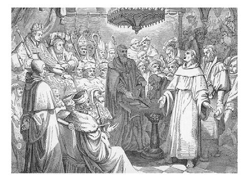 Protestants. The pope was alarmed. He had not been able to stop Luther. God had given Luther powerful friends who stood by him and protected him.