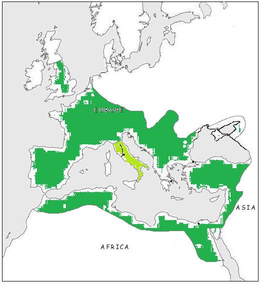 The Roman World, 265 B.C. A.D.
