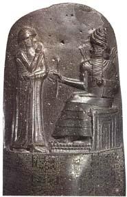 Figure 6 The portrayal of a fluid connection between kings and gods continued in the Old Babylonian Empire, whose best-known king is Hammurabi. The 2.