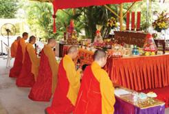 The Sangha will be invited to lead the bowing and recitation of The Great Compassion Repentance and The Great Compassionate Mantra.