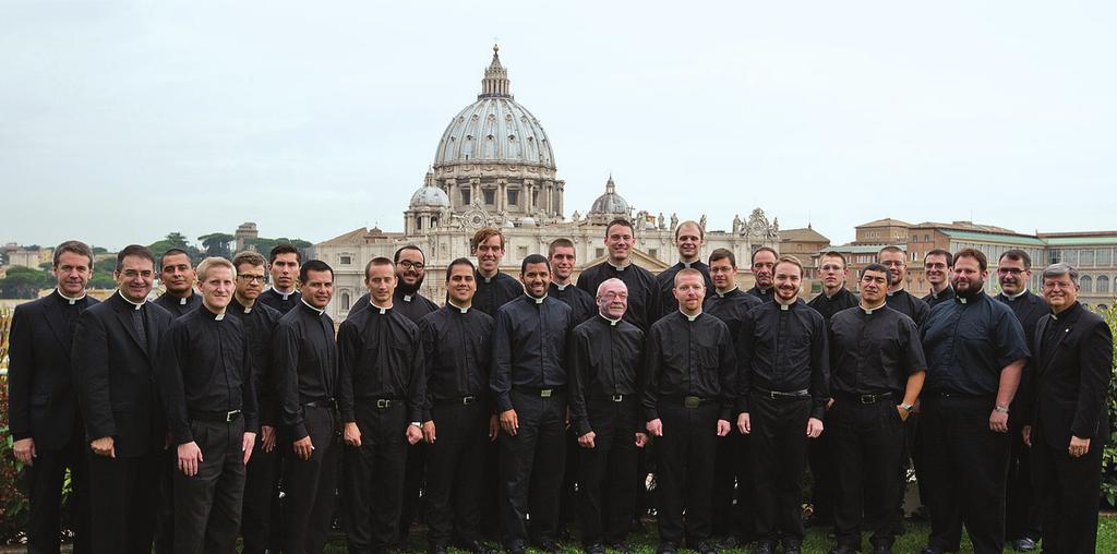 After their orientation on May 20th at Mundelein Seminary near Chicago, twenty-three seminarians departed for an adventure that began with reflecting on what it means to be a priest for the people.